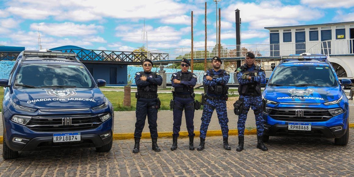 Guardas municipais da Bahia (GCMBA) em foto oficial, imagem ilustrativa — concurso GCM Ribeira do Pombal